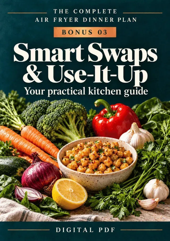 Bonus 3 cover: Smart Swaps and Use-It-Up Guide